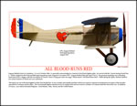 "All Blood Runs Red" Spad VII, C1 by Jerry Taliaferro